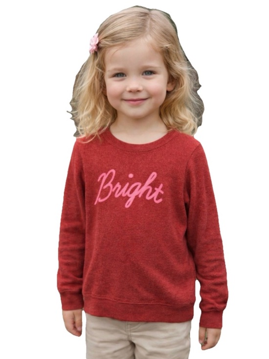 Wildfox Other - Wildfox Kids Bright Christmas Red Sweater Size 7/8
